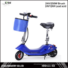 Hot Sales 2wheels 250W Mini Scooter eléctrico del motor